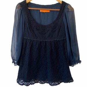 Cynthia Cynthia Steffe Embroidered Blouse - Sz 4